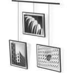 Mabeyn Exhibit Fotoğraf Kolaj Resim Çerçevesi - Yatay ve Çapraz Montaj Için Esnek Resim Çerçevesi Seti, 3 Fotoğraf, Sanatsal Baskı, Resim, Siyah, 3 Çerçeve - 20 x 25 cm - -- - Option-1