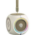 Mabeyn Genel Küp Tasarım Bluetooth Hoparlör, Pembe, Rgb LED Işıklı, Taşınabilir, Çarkı Fonksiyonu, Stress Çarkı Görevi Görür - Option-1