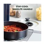 Mabeyn Greenpan Torino Sağlıklı Seramik Yapışmaz 28 Cm/4,2 Litre Kapaklı Sote Tavası, Pfas Içermez, Indüksiyon, 160°C'YE Kadar Fırında Güvenli, Bulaşık Makinesinde Yıkanabilir, Siyah - Option-1 - --