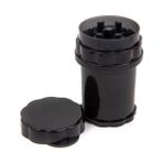 Mabeyn Grınder Parçalayıcı Plastik Baharat Öğütücü Herb Spice 4 Katmanlı (58MM-SIYAH) - 001 - Beyaz - 1 lt