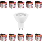 Mabeyn GU10 LED Ampul 4.5W 6500K Beyaz Işık – 350LM, 36° Işık Açısı, 10'lu Ekonomik Paket, Enerji Sınıfı F – 15.000 Saat Ömür - 1 - 10 W - Altın