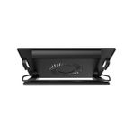 Mabeyn INC-341FXT Ergonomıc USB Sılent Notebook Stand Cooler Black, 15,6" Uyumlu,çift USB Giriş, Ayarlanabilir Fan Hızı, 1200 Rpm Güçlü Fazn Hızı,düşük Gürültü Seviyesi - 0 - Siyah - Option-1