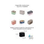 Mabeyn Isı Yalıtımlı Termal Yemek Beslenme Çantası Mama Taşıma Termos Çanta Sıcak ve Soğuk -FFVGNB1063 (Siyah) - Option-1 - 12M-Krem