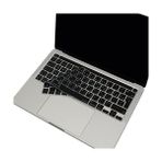Mabeyn Klavye Koruyucu Silikon Kılıf Arapça Baskılı Uk-Ters L Enter Uyumlu Koruma Filmi Ince Yıkanabilir Sıvı Önleyici Touchbar Pro 13INÇ M1,m2 A2251,A2289,A2338 -Pro 16 Inç A2141 Siyah - 0 - Siyah - Option-1
