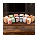 Mabeyn Kokulu Mum - 150 gr Cam Bardak Sandal Ağacı Kokulu Mum |%100 Doğal Soya Mumu | Özel Hediye Kutulu | Vegan ve Parafinsiz Saf Soya Wax (Sandal Ağacı) - Option-1