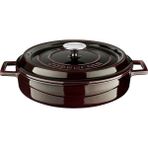 Mabeyn Lava Metal Premium Serisi - Döküm Çok Amaçlı Tencere, Yuvarlak, 28 Cm, Majolik Mor - (No Color) - Option-1