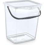 Mabeyn Life Q-Box 6 Litre Çok Amaçlı Şeffaf Saklama Kutusu – Kilitli Kapaklı, Saplı Deterjan ve Erzak Düzenleyici - -50 C