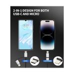 Mabeyn Lightning ve Pd Type C USB Otg (Pd Lightning Type C USB Otg Hb-14) - Option-1