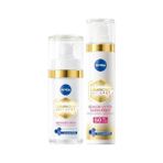 Mabeyn LUMINOUS630 Leke Karşıtı Cilt Serumu 50ML ve Aydınlatıcı Güneş Korumalı Gündüz Yüz Kremi 40ML,SPF50