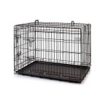 Mabeyn Metal Kedi Köpek Kafesi Siyah 107X71X78CM - 0 - 3 Yaş - 0 - Siyah