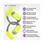 Mabeyn Motıons, MS-E52 Ows, Açık Kulak Tasarımlı Kablosuz Spor Kulaklık, Bluetooth 5.3, 30 Saat Pil Ömrü, Ultra Ince, Hafif, Ergonomik Tasarım, Çift Cihaz Desteği,, Yeşil - Option-1