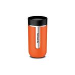 Mabeyn Nespresso Travel Mug Medium | Paslanmaz Çelik Termos Kupa | 400 ml | Sızdırmaz ve Bulaşık Makinesinde Yıkanabilir | Kahve, Çay ve Matcha Için | Mandarin Turuncu - Option-1 - 0 - Siyah