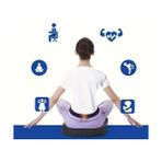 Mabeyn Ortopedik Oturma Minderi – Kuyruk Sokumu ve Bel Desteği Için Memory Foam Yastık | Posture Düzeltici, Tekerlekli ve Ofis Sandalyesi Için Ergonomik Minder - Option-1