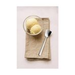 Mabeyn Paslanmaz Çelik Dondurma Kaşık Seti, Titanyum Kaplama, 6 Adet, Gümüş Renk, 16 cm - 01P-Pembe