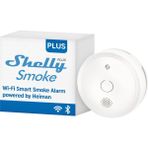 Mabeyn Plus Duman Alarmı | Akıllı Duman Dedektörü | Wi-Fi ve Bluetooth | Alexa ve ile Uyumlu | Anında Bildirim | Sesli ve Işıklı Yangın Alarmı - Option-1 - Ahşap