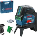 Mabeyn Professional Gcl 2-15 G Çizgi Lazer (15 M Çalışma Alanı, 3 x Aa Pil, Ip 54 Toza Karşı Koruma Sistemi, Yeşil Lazer, Rm1 Tutucu, Takım Çantası) - Gri