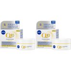 Mabeyn Q10 Power Kırışıklık Karşıtı Gündüz Yüz Kremi SPF30 50 Ml,yaşlanma Karşıtı,sıkılaştırıcı,nemlendirici,kreatin,hyaluronik Asit (2 Paketi) - Option-1