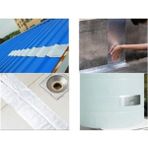 Mabeyn Sevram Çok Amaçlı Çamur Bant Alüminyum Izolasyon Tamir Çatlak Bantı 2 M x 10 cm - Option-1 - 0 - Siyah - 1 Adet
