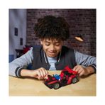 Mabeyn Spider-Man Venomversus Epic World Of Action Miles Morales Remix Blast Racer Figür ve Oyuncak Araba, Süper Kahraman Oyuncakları, 4 Yaş ve Üzeri Çocuklar - 01-Mavi
