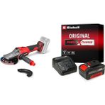 Mabeyn Tp-Ag 18/125 F Li Bl - Solo, Akülü Avuç Taşlama + 18V 4,0 Ah Pxc Starter Kit, Akü & Şarj Cihazı - Ahşap