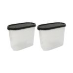 Mabeyn Tupperware Oval 3 2'li Set(1,7l) - 1/100 Toz Ceviz