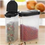 Mabeyn Tupperware Plastik Büyük Baharatlık 2'li Set 2 Parça - Kestane Akaju - Option-1