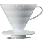 Mabeyn V60 02 Dripper, Kahve Damlatıcı, Beyaz Plastik - 0,5 L - Aeropress