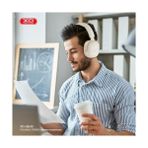 Mabeyn Xo Is Beauty Profold Kablosuz Kulak Üstü Kulaklık BE42 | Katlanabilir, Bluetooth V5.3 – 300MAH | 30 Saat Pil Ömrü, Ultra Konforlu Pedler, Dahili Mikrofon ve Hızlı Şarj Destekli (Bej) - -- - Option-1