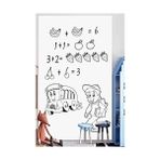 Mabeyn Yapışkanlı Beyaz Yazı Tahtası Board Ders Çalışma 45CMX200 cm 1430 - Option-1 - 1BW-Beyaz