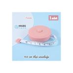 Mabs Tech 1. Kalite 150 Cm Otomatik Saran Plastik Mezura - 1 Adet Pudra Pembe
