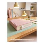 Mabs Tech Fermuar Kitap Ayracı – Minimalist Beyaz Seri 3D Tasarım (10x11 cm)