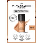 Mac 24 Saate Kadar Kalıcı Mat Fondöten - Studio Fix Fluid Spf15 - Renk: Nw15 - 30ml