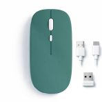 Mac İpad Pc Tablet Uyumlu Mouse Şarjlı Batarya Sessiz Tıklama Usb Dongle Ve Kablo Dahil Haki