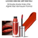 Mac Locked Kiss Ink 24HR Brazen 4 ml Likit Mat Ruj