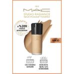 Mac Studio Radiance Serum-powered™ Işıltılı Bitişli Cilt Bakımı Etkili Fondöten - Nw20 - 30ml - Turuncu