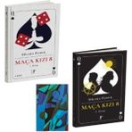 Maça Kızı 8 1. ve 2. Kitap Ciltli Set (Not Defteri Hediye)
