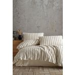 Macas Home Ares %100 Pamuklu Yıkamalı İpliği Boya Vintage Çift Kişilik Nevresim Takım