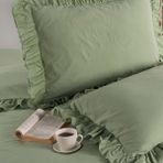 Macas Home Mocca Mousse %100 Pamuklu Yıkamalı Tek Kişilik Lastikli Çarşaf 100*200 - Mocha - 100 x 200