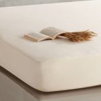 Macas Home Pure Natural %100 Pamuklu Yıkamalı Tek Kişilik Lastikli Çarşaf 100*200 - 100 X 200 - Bej