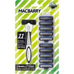 Macbarry 3 Bıçaklı 11 Adet Yedek Tıraş Bıçağı