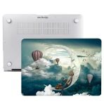 Macbook Air 13 İnç A1369 A1466 Kılıf Tpu Lazer Baskı Premium Sert Kapak İnce Hafif Koruyucu