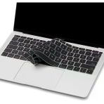 Macbook Air 13 Inç Türkçe Q Klavye Koruyucu – Us Klavyeyi Türkçe Yapar – İnce Silikon – A1932 A2179 A2337 M1 Uyumlu Siyah