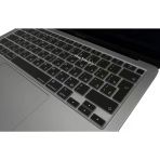 Macbook Air 13 Klavye Kılıfı A2179 A2337 M1 Uyumlu Rusça Harf Baskılı Silikon Koruyucu