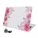 Macbook Air M1 Kılıf 13 İnç Flower06nl (13.3" M1 Air) A2337 A2179 A1932 İle Uyumlu
