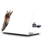 Macbook Air M1 Kılıf 13İnç Animal01nl (Touchıd'li M1 Air) A2337 A2179 A1932 İle Uyumlu