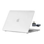 Macbook Air M1 Kılıf 13İnç Mat Flu (Touchıd'li M1 Air) A2337 A2179 A1932 İle Uyumlu