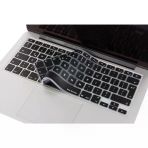 Macbook Air Pro Klavye Koruyucu 13 15 17 İnç Uk Eu İngilizce Baskı Silikon İnce Esnek Tasarım Kılıfı