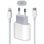 Macbook Ipad Iphone 11 12 - Pro Max Mini Uyumlu 20w Adaptör Kablo Usb-c Pd Hızlı Şarj Aleti