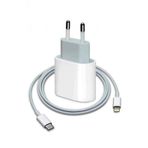 Macbook Ipad Iphonex / 12 - Mini Uyumlu 20W Adaptor Kablo Usb-C Pd Hizli Sarj Aleti