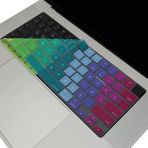 Macbook Türkçe Q Klavye Koruyucu Dazzle Silikon Us İngilizce Klavyeyi Türkçeye Çeviren Silikon Kılıf